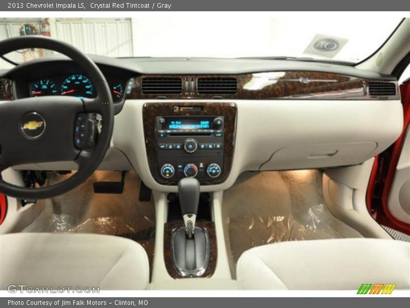 Crystal Red Tintcoat / Gray 2013 Chevrolet Impala LS