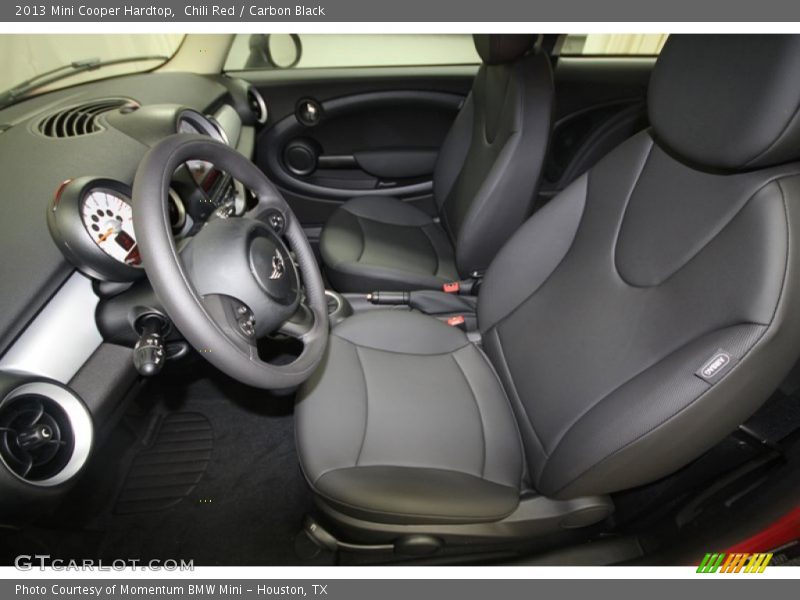 Chili Red / Carbon Black 2013 Mini Cooper Hardtop
