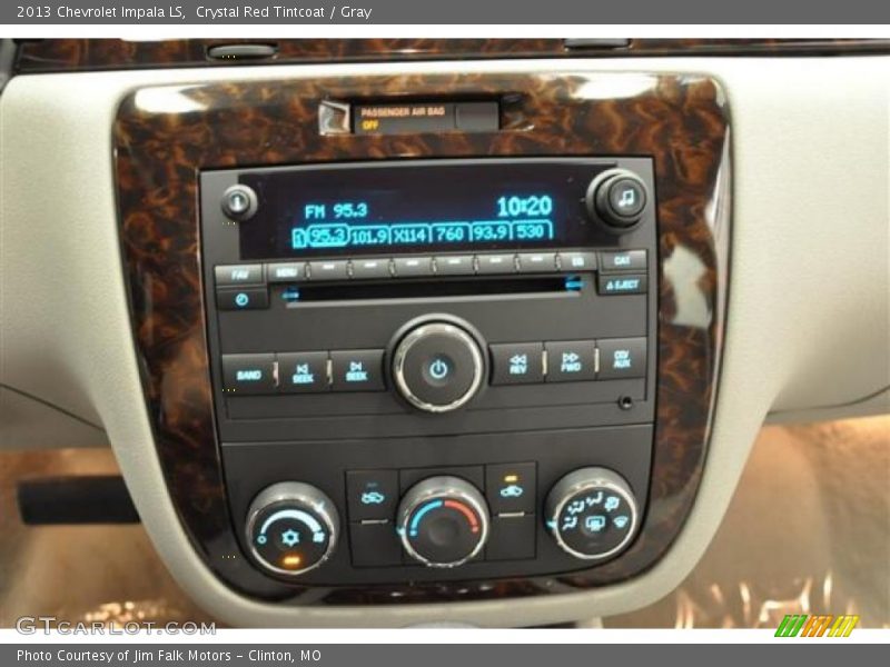Crystal Red Tintcoat / Gray 2013 Chevrolet Impala LS