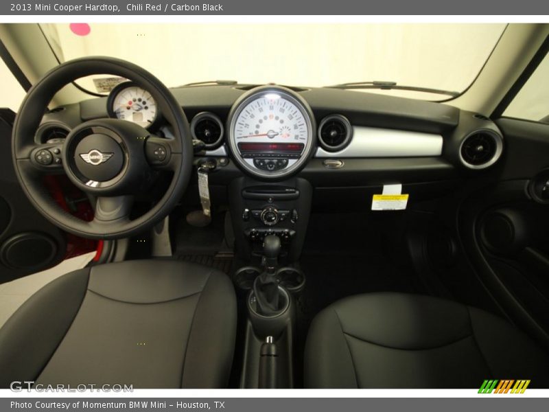 Chili Red / Carbon Black 2013 Mini Cooper Hardtop