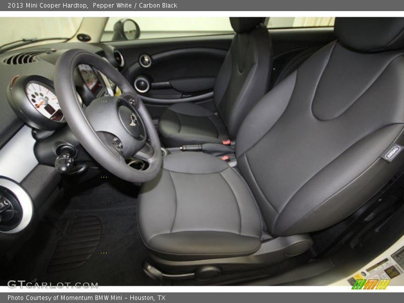 Pepper White / Carbon Black 2013 Mini Cooper Hardtop