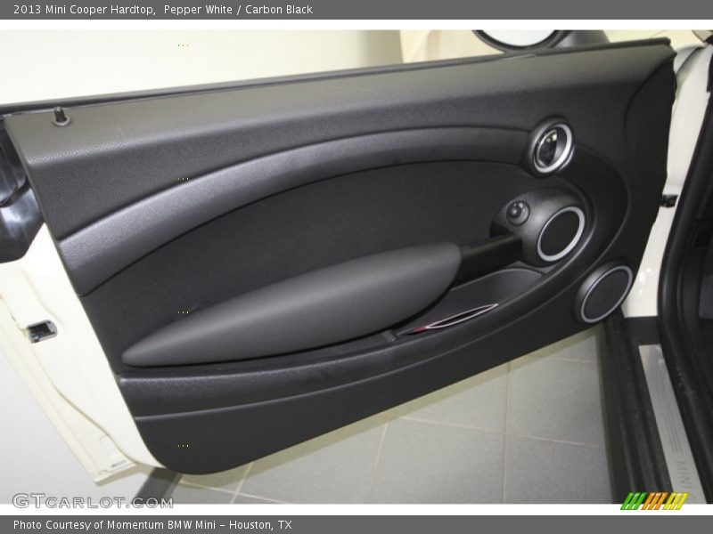 Pepper White / Carbon Black 2013 Mini Cooper Hardtop