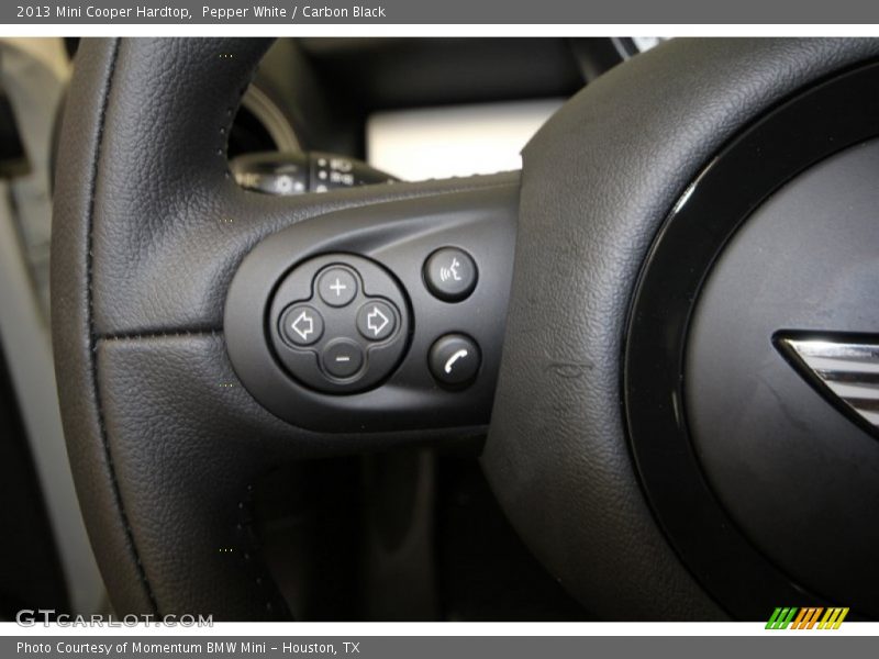 Pepper White / Carbon Black 2013 Mini Cooper Hardtop