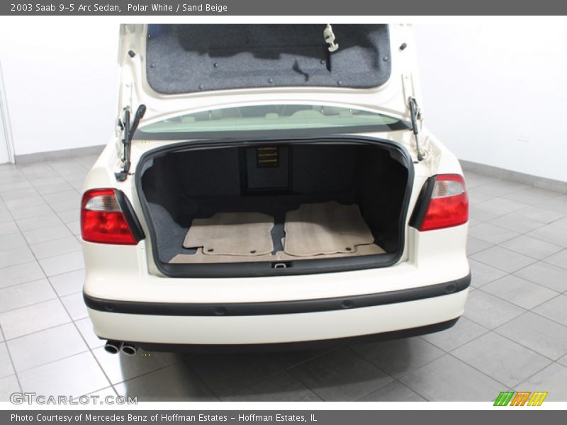 Polar White / Sand Beige 2003 Saab 9-5 Arc Sedan