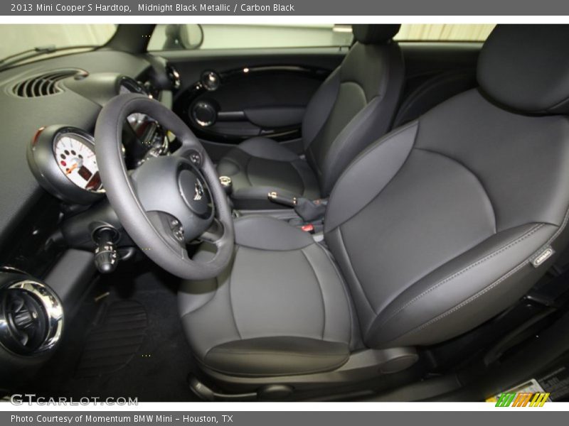 Midnight Black Metallic / Carbon Black 2013 Mini Cooper S Hardtop