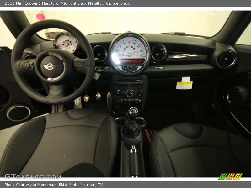 Midnight Black Metallic / Carbon Black 2013 Mini Cooper S Hardtop