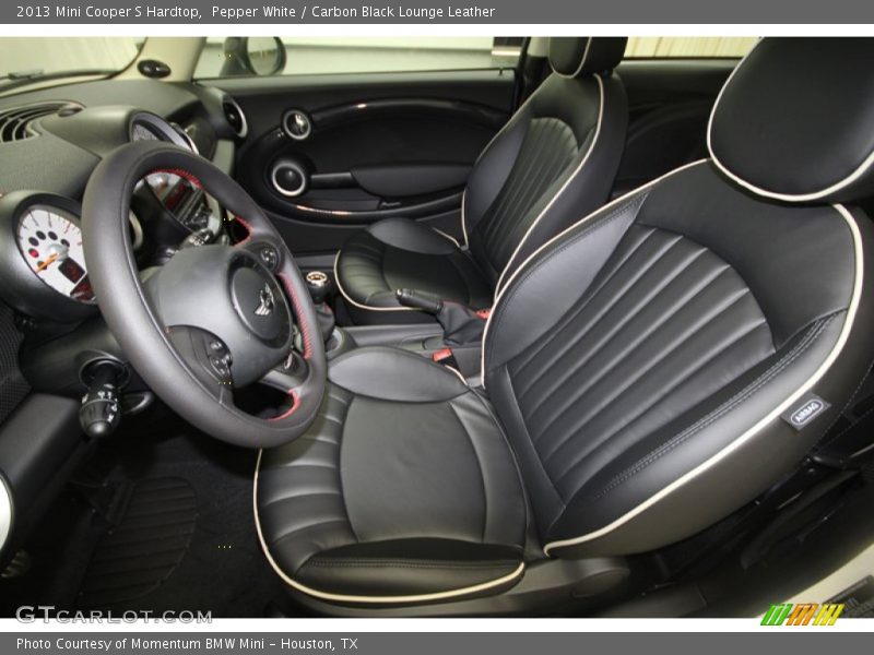 Front Seat of 2013 Cooper S Hardtop