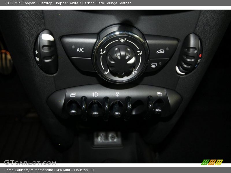 Pepper White / Carbon Black Lounge Leather 2013 Mini Cooper S Hardtop