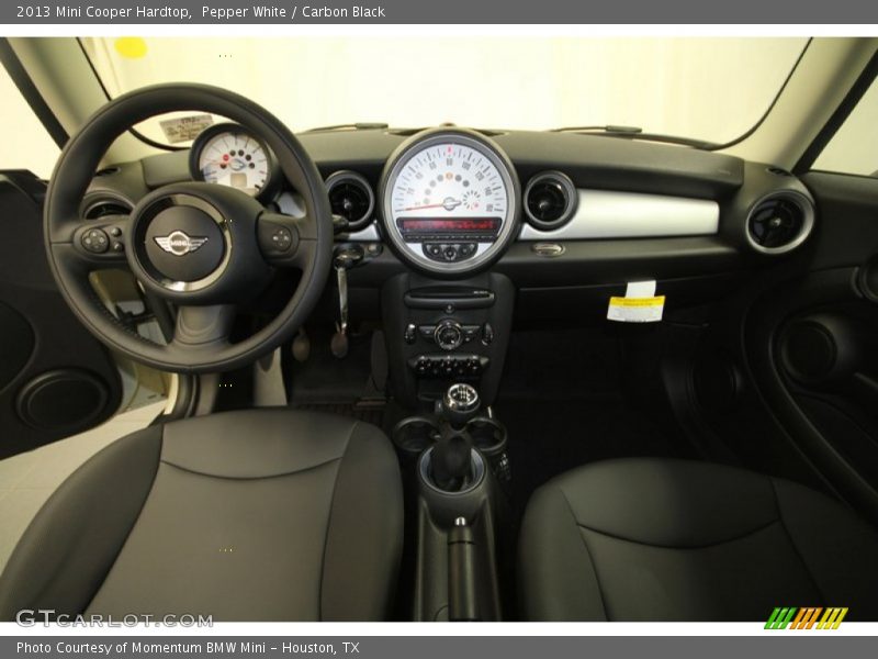 Pepper White / Carbon Black 2013 Mini Cooper Hardtop