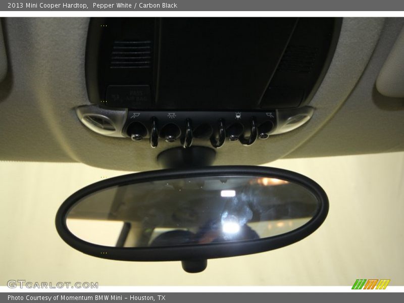 Pepper White / Carbon Black 2013 Mini Cooper Hardtop
