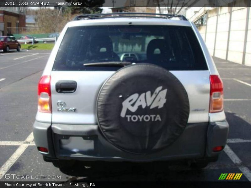 Titanium / Gray 2001 Toyota RAV4 4WD