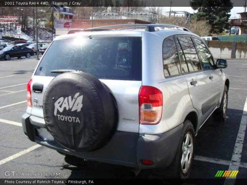Titanium / Gray 2001 Toyota RAV4 4WD