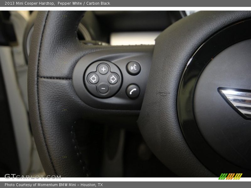Pepper White / Carbon Black 2013 Mini Cooper Hardtop