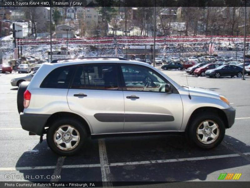 Titanium / Gray 2001 Toyota RAV4 4WD