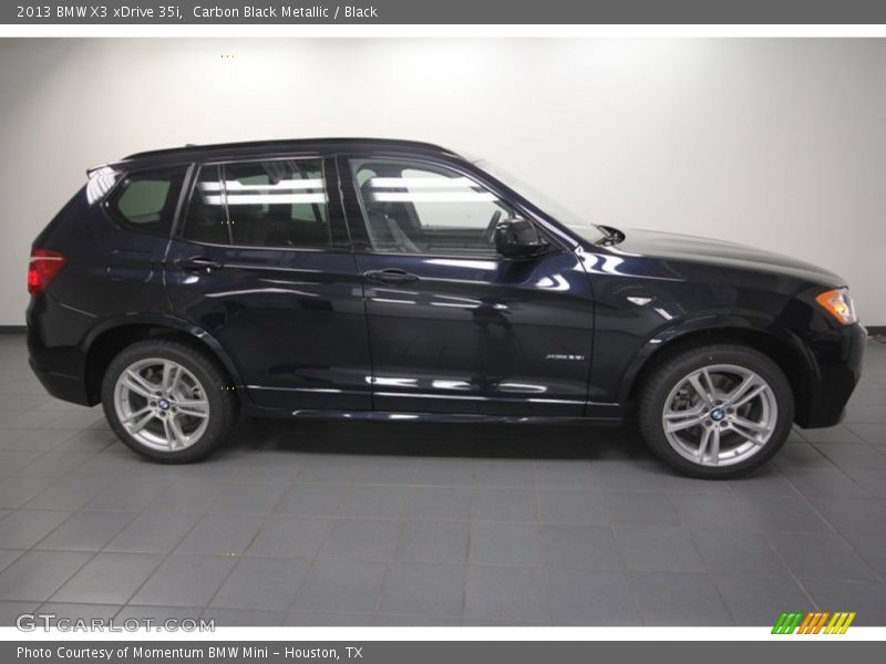 Carbon Black Metallic / Black 2013 BMW X3 xDrive 35i