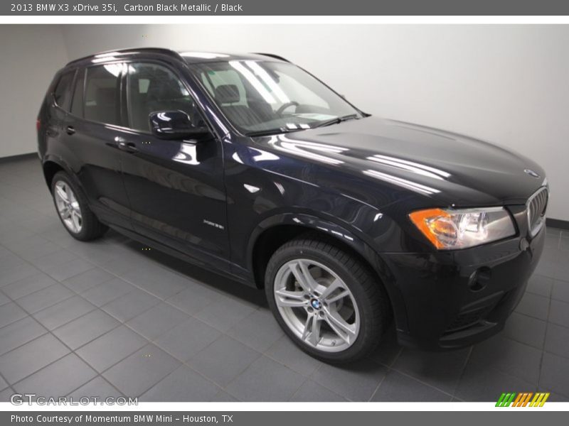 Carbon Black Metallic / Black 2013 BMW X3 xDrive 35i