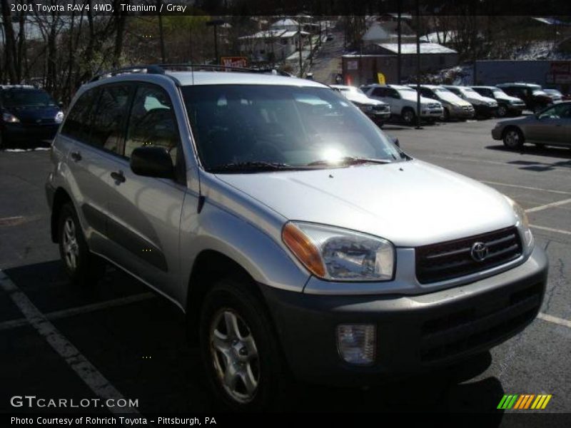 Titanium / Gray 2001 Toyota RAV4 4WD
