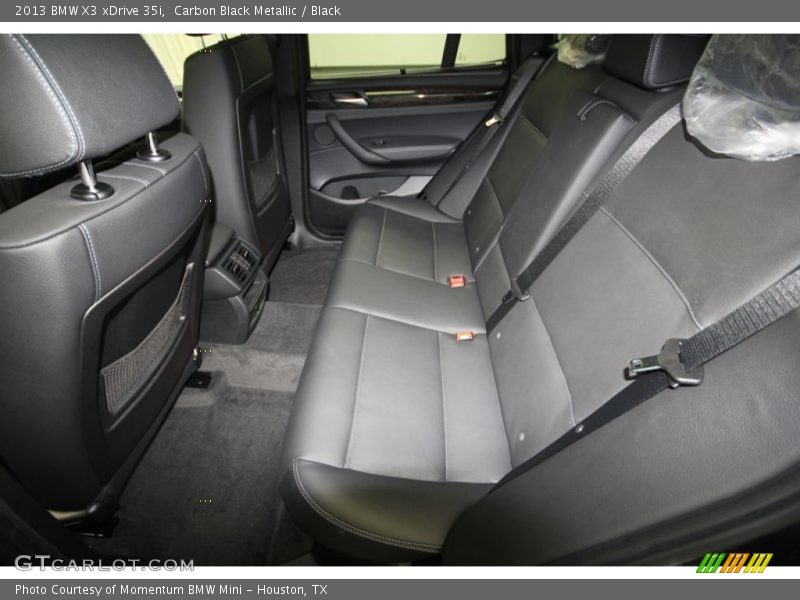 Carbon Black Metallic / Black 2013 BMW X3 xDrive 35i