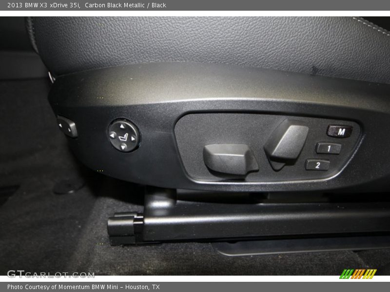 Carbon Black Metallic / Black 2013 BMW X3 xDrive 35i