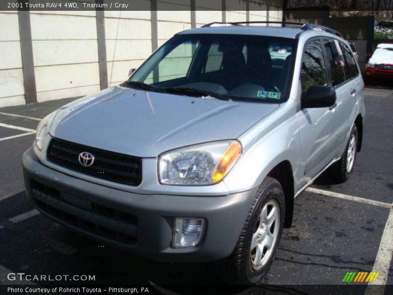 Titanium / Gray 2001 Toyota RAV4 4WD