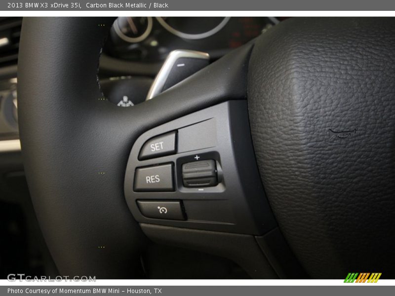 Carbon Black Metallic / Black 2013 BMW X3 xDrive 35i
