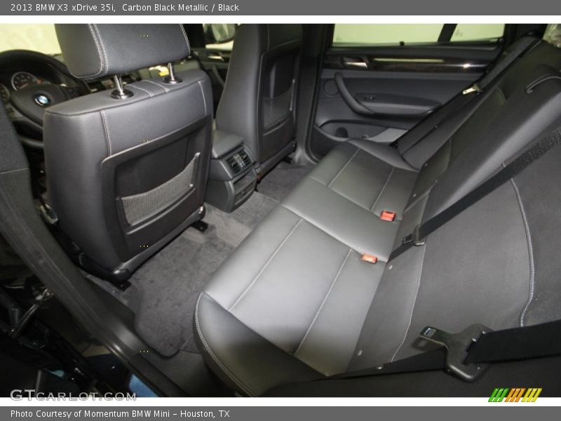 Carbon Black Metallic / Black 2013 BMW X3 xDrive 35i