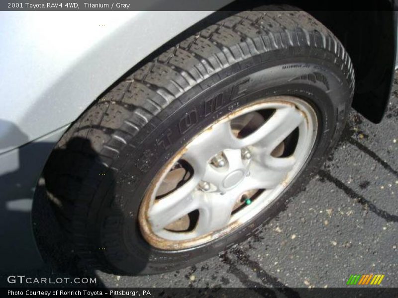 Titanium / Gray 2001 Toyota RAV4 4WD