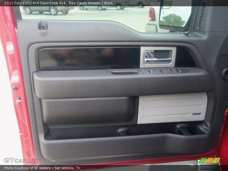 Red Candy Metallic / Black 2012 Ford F150 FX4 SuperCrew 4x4
