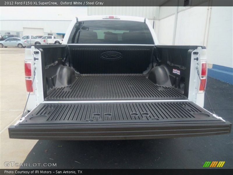 Oxford White / Steel Gray 2012 Ford F150 XL SuperCrew