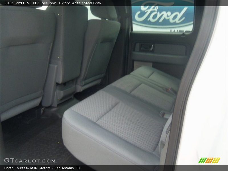 Oxford White / Steel Gray 2012 Ford F150 XL SuperCrew