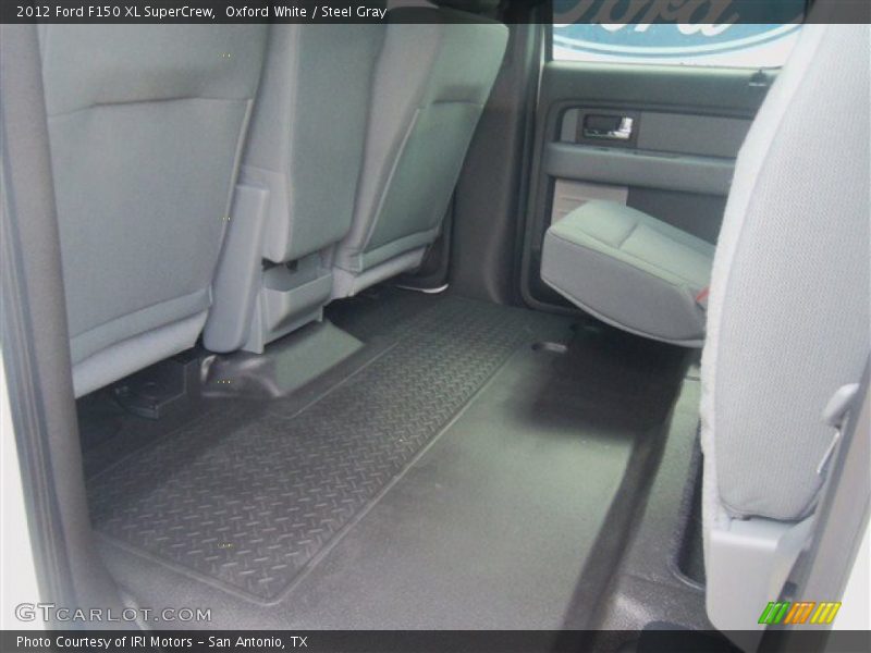 Oxford White / Steel Gray 2012 Ford F150 XL SuperCrew