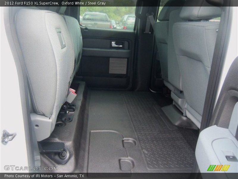 Oxford White / Steel Gray 2012 Ford F150 XL SuperCrew