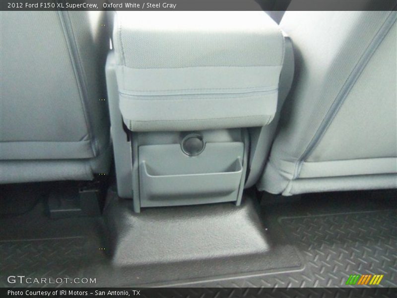 Oxford White / Steel Gray 2012 Ford F150 XL SuperCrew