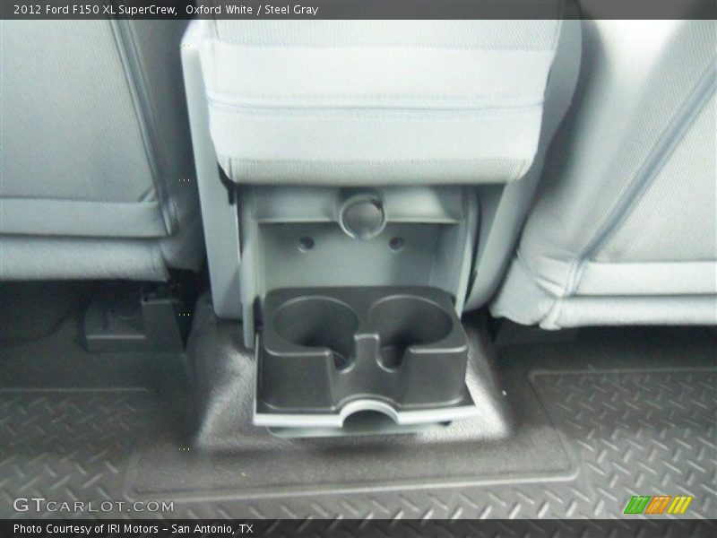 Oxford White / Steel Gray 2012 Ford F150 XL SuperCrew