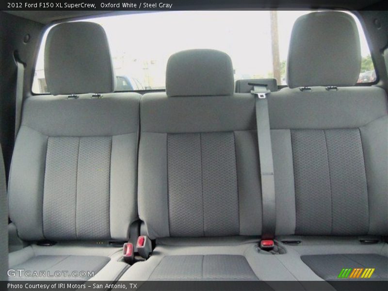 Oxford White / Steel Gray 2012 Ford F150 XL SuperCrew