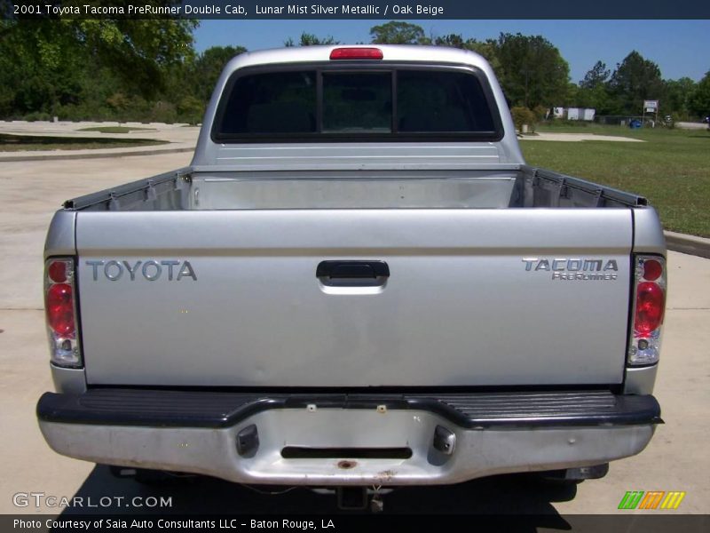 Lunar Mist Silver Metallic / Oak Beige 2001 Toyota Tacoma PreRunner Double Cab