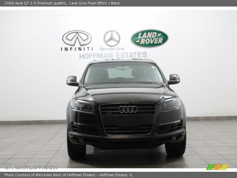 Lava Grey Pearl Effect / Black 2009 Audi Q7 3.6 Premium quattro