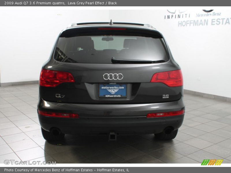 Lava Grey Pearl Effect / Black 2009 Audi Q7 3.6 Premium quattro