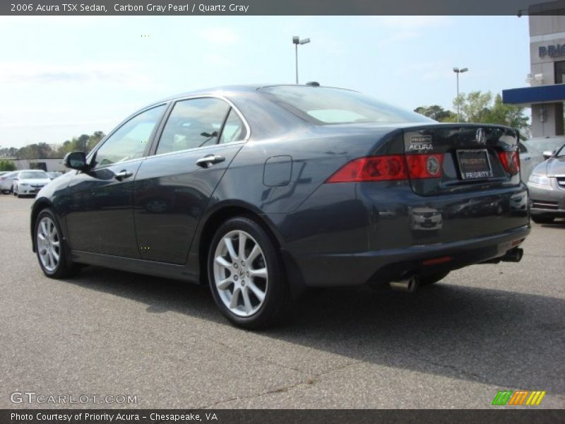Carbon Gray Pearl / Quartz Gray 2006 Acura TSX Sedan