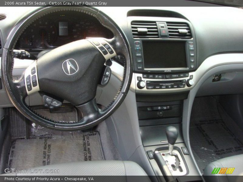 Carbon Gray Pearl / Quartz Gray 2006 Acura TSX Sedan