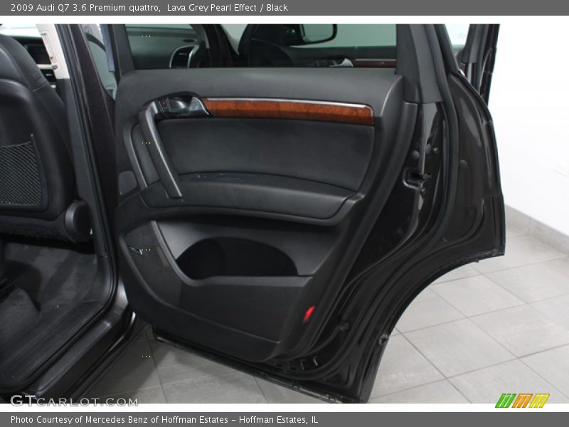 Lava Grey Pearl Effect / Black 2009 Audi Q7 3.6 Premium quattro