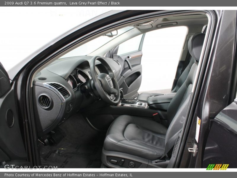 Lava Grey Pearl Effect / Black 2009 Audi Q7 3.6 Premium quattro