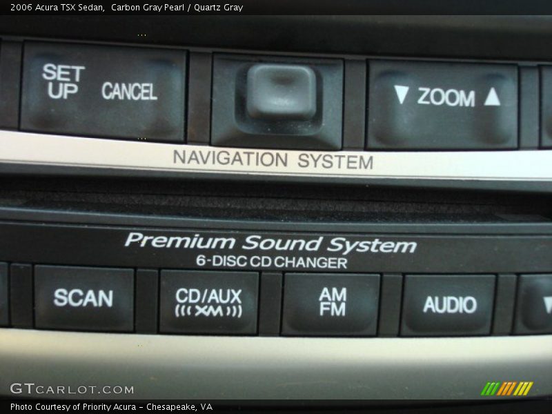 Carbon Gray Pearl / Quartz Gray 2006 Acura TSX Sedan