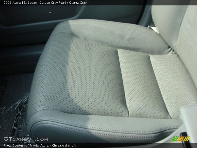 Carbon Gray Pearl / Quartz Gray 2006 Acura TSX Sedan