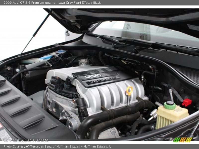 Lava Grey Pearl Effect / Black 2009 Audi Q7 3.6 Premium quattro