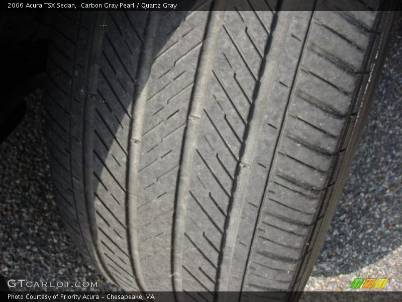 Carbon Gray Pearl / Quartz Gray 2006 Acura TSX Sedan