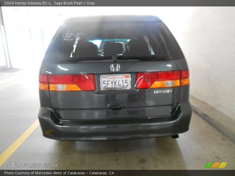 Sage Brush Pearl / Gray 2004 Honda Odyssey EX-L