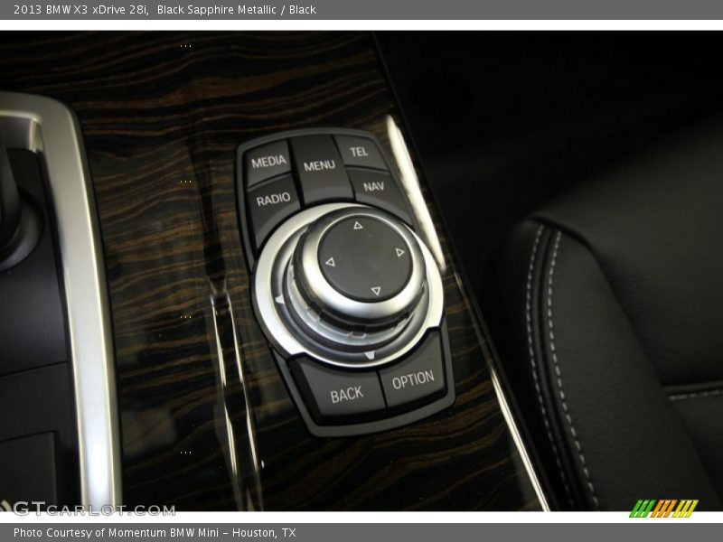 Black Sapphire Metallic / Black 2013 BMW X3 xDrive 28i