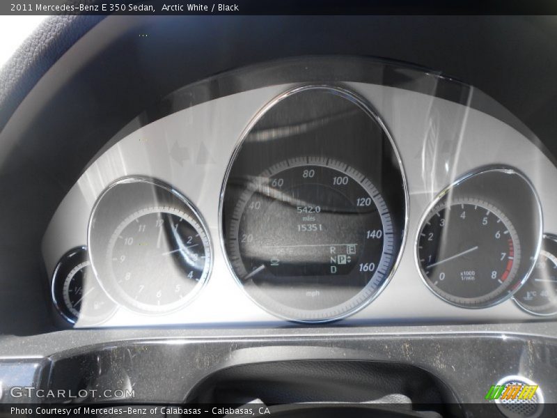 Arctic White / Black 2011 Mercedes-Benz E 350 Sedan