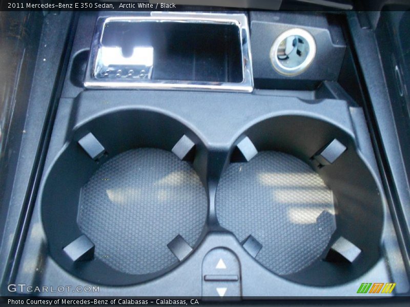 Arctic White / Black 2011 Mercedes-Benz E 350 Sedan